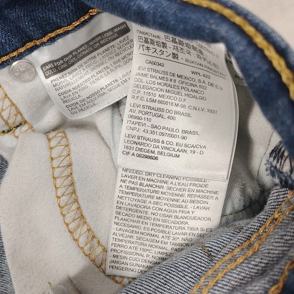 Levis 511 Men's Jeans Size 34x30